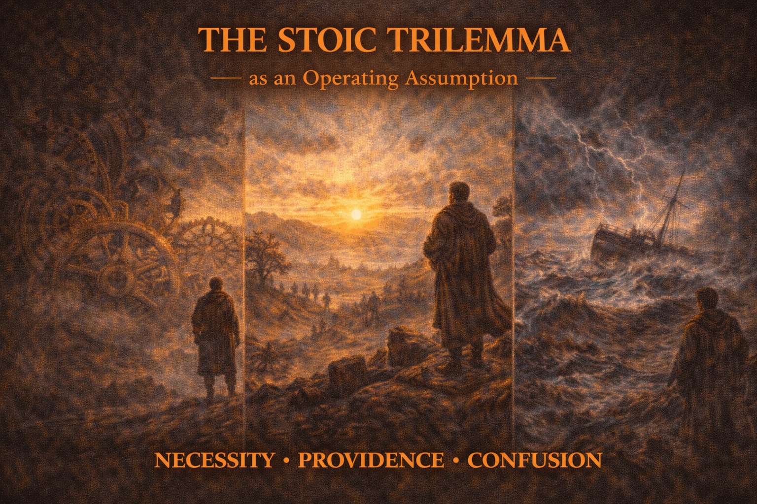 Book II, Section 11: High-stakes decisions rarely arrive with metaphysical clarity.